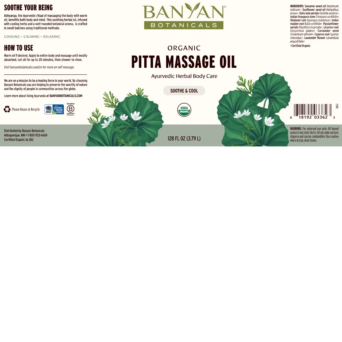 Pitta Massage Oil - Image 15